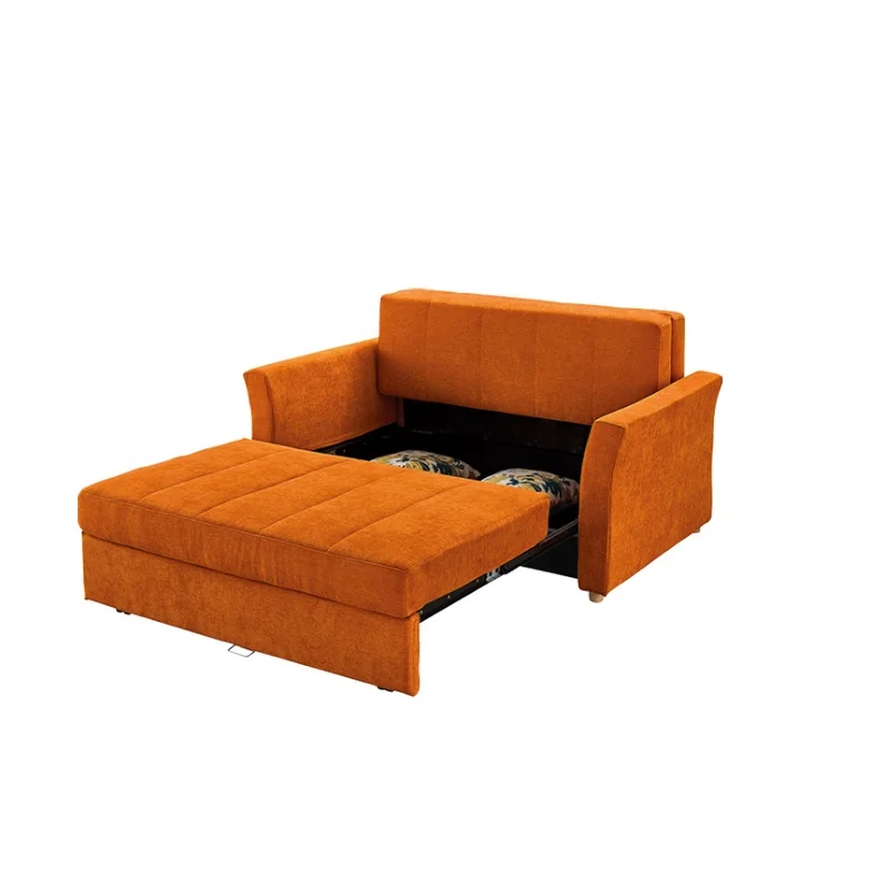 
sofa cum bed high quality folding living room design furniture comfortable fabric simple sofa and bed with strong wood frame 