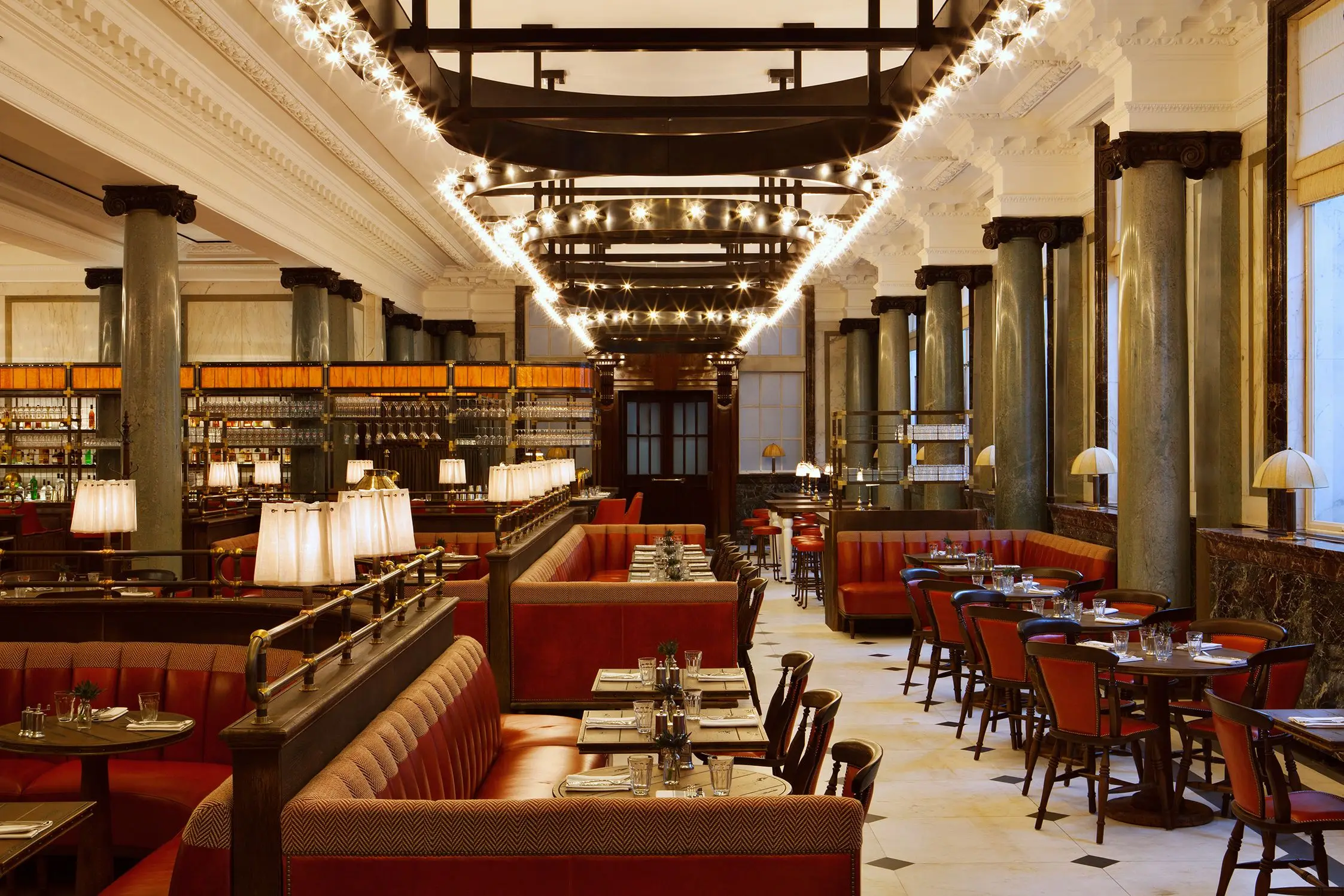 Custom Design Modern Cafe bench seating fast food Restaurant Tables and Chairs Sets Coffee Shop Furniture Restaurant Booths