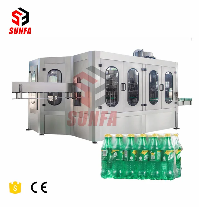 Automatic carbonated soft drink making equipment   sparkling water beverage manufacturing filling capping machine