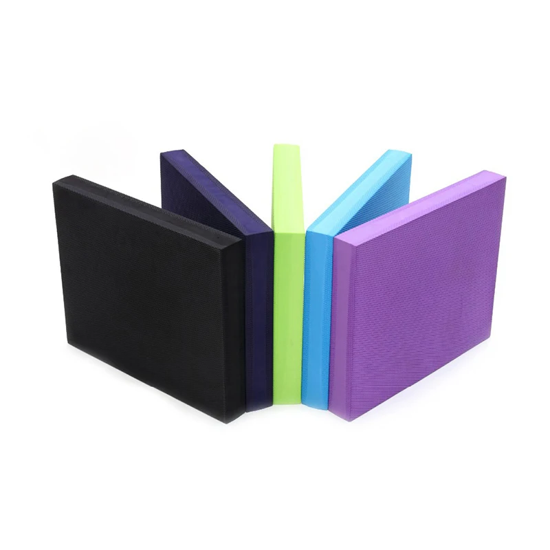 Противоскользящая мягкая балансировочная мини-подушка для фитнеса высокой плотности с логотипом заказчика, Прямая продажа с завода, Экологичная балансировочная подушка для йоги