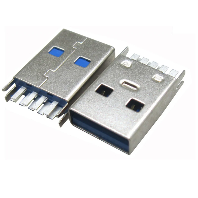 USB-3.0AM-J08 USB 3.0 Connector Type A 9P 9Pin Vertical DIP USB3.0 USB A Plug