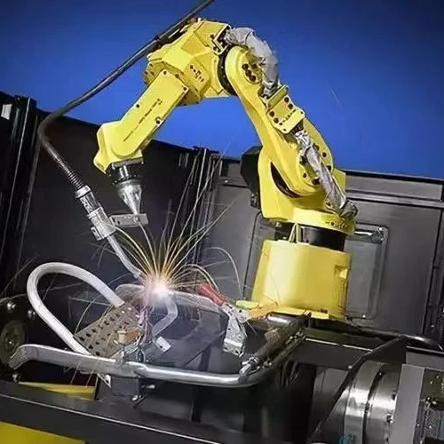 China Supplier Welding Machine FANUC Robot R-2000iC 210F With Megmeet CO2/MAG/MMA Welder For Fiber Laser Welding Steel Metal Wor