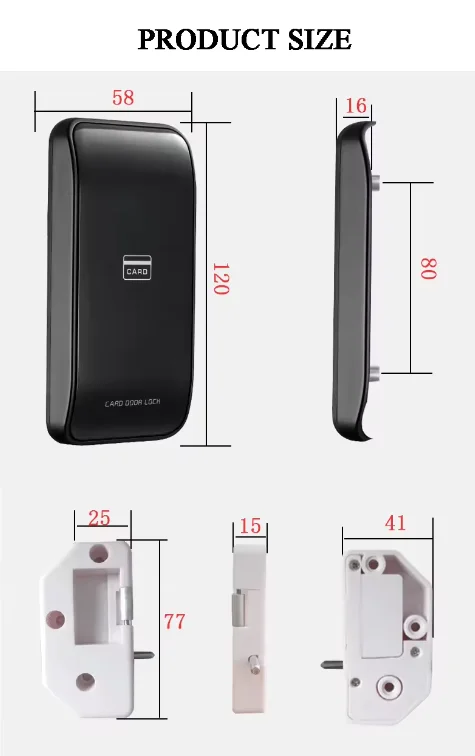 ttlock office tuya keyless gym door wifi battery digital file drawer magnetic smart rfid fingerprint electronic cabinet lock
