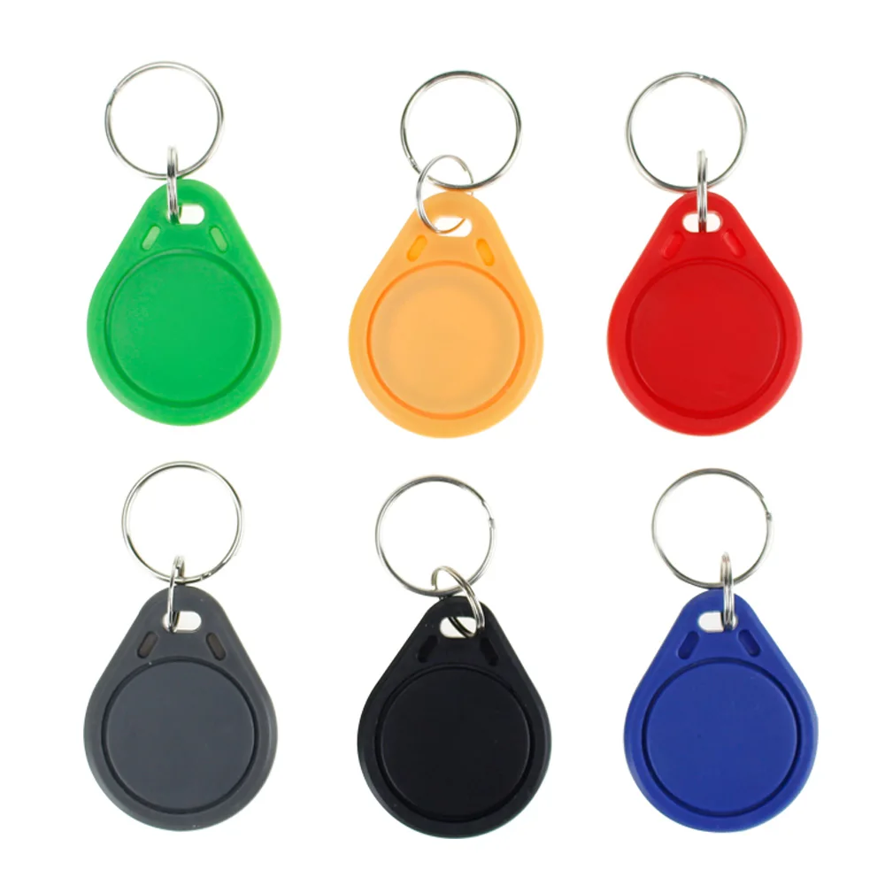 Writable temic 125KHz T5577 RFID Keyfobs Keychain card