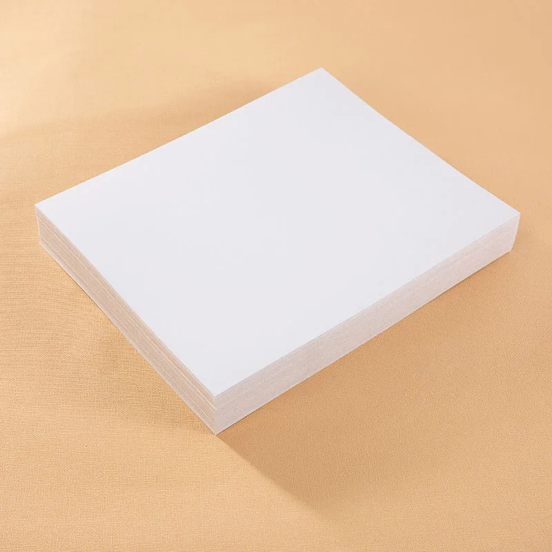 A4 white cardboard 250-400g double-sided white cardboard packaging cardboard clothing liner