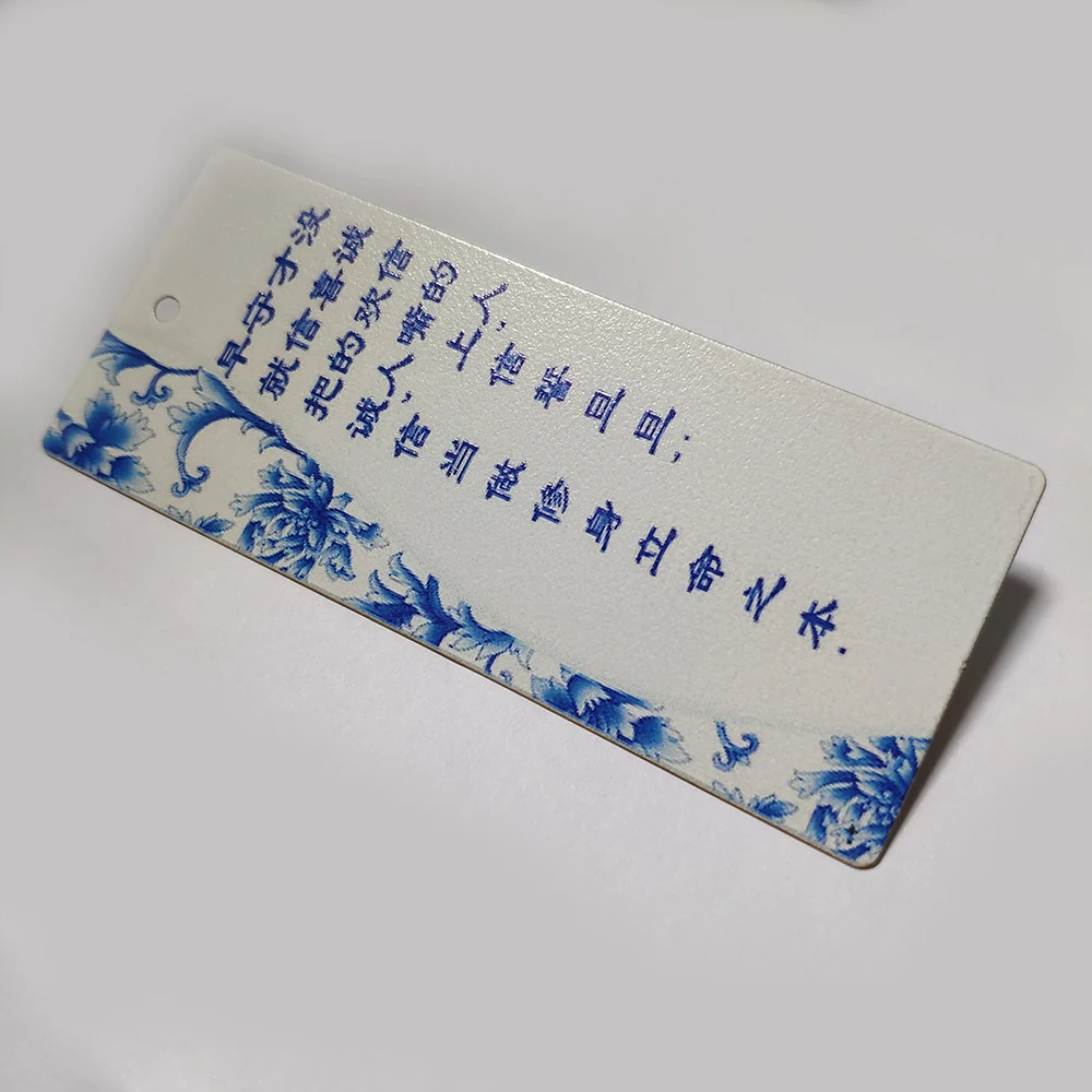 
High Quality Folk Art Style Customized Shapes Metal Bookmark for gifts 