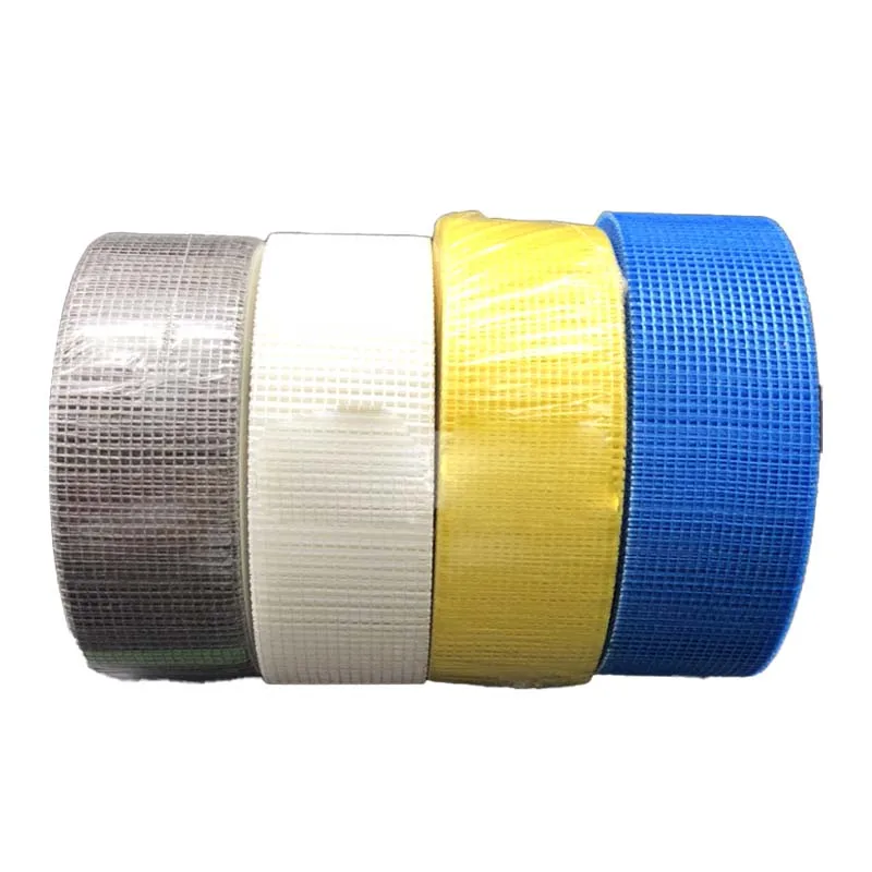 Blue Color Fiber 80G Glass Drywall Seam Plastic Plaster Self Adhesive Fiberglass Mesh Tape