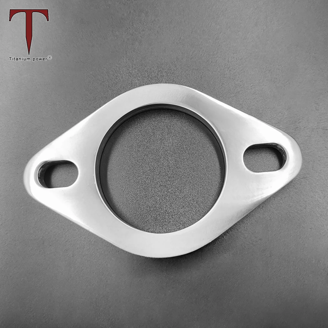 Customizalbe Titanium Flange V-band Flange Exhaust Pipe Connector Weld Ferrule for Cars