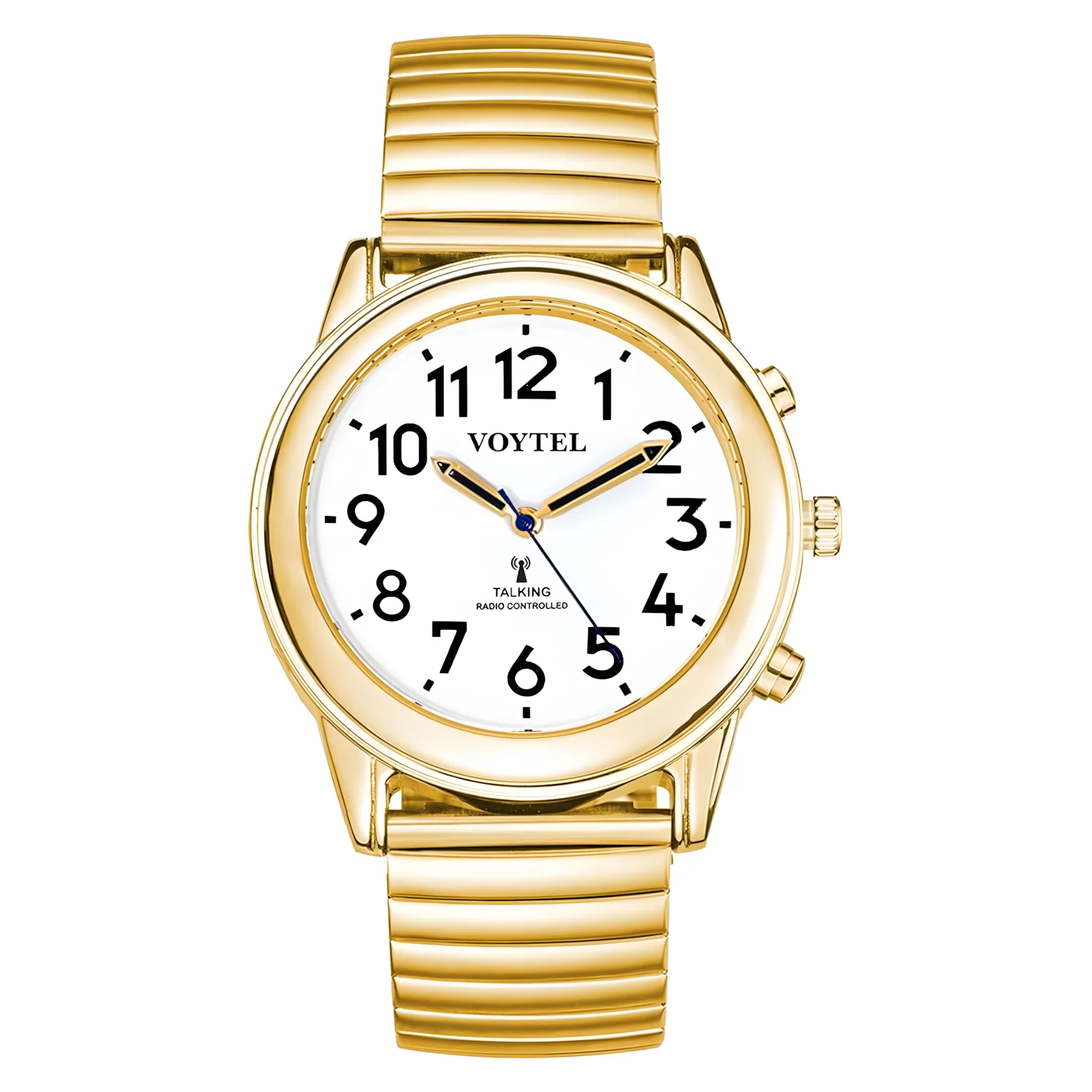 2024 Hot Selling Talking  Wrist Watch Automatic Radio Controlled time setting For Blind And Visual Impaired