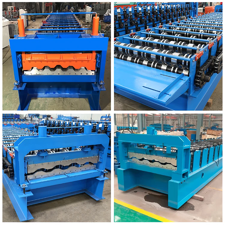 Professional Manufacture Steel Tile Sheet Truck Container Making Carriage Board Car Panel Roll Forming Machine