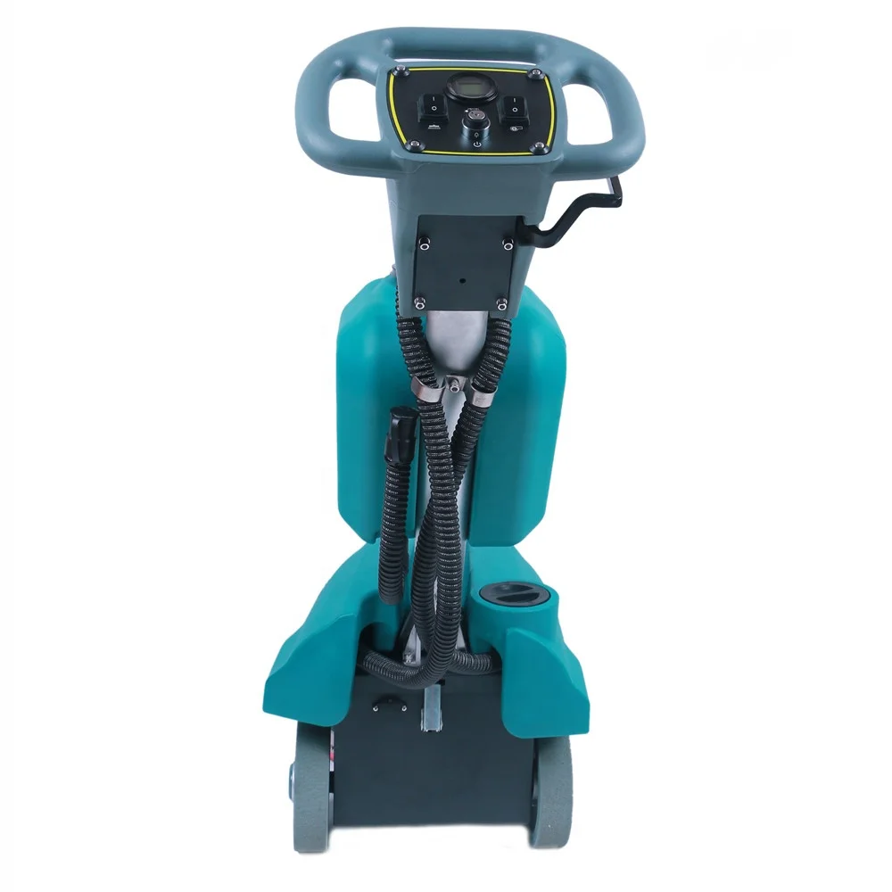 SJ350 Auto floor scrubber cable scrubber marble tiles cleaning machine floor