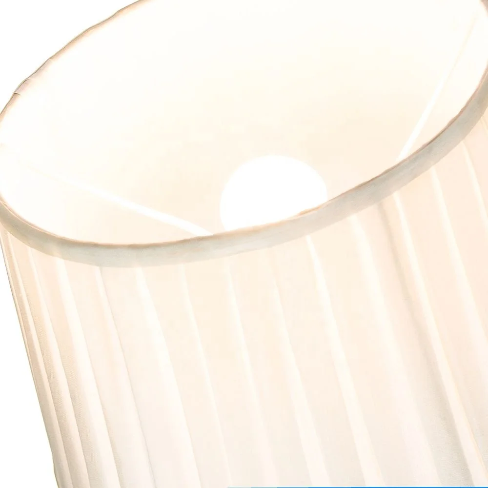 China Factory Soft Back Pleated Pendent Lighting Lamp Shade Fabric Lampshade