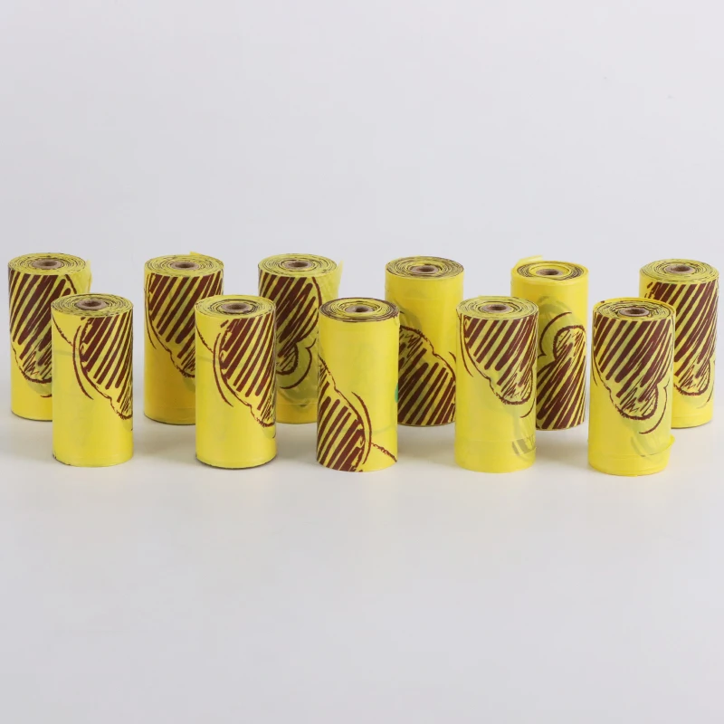 Manufacturer Eco Friendly Poop Bag  Extra Thick Compostable Outdoor Antibacterial Recyclable Pet Waste Bag Dog Poop Bag