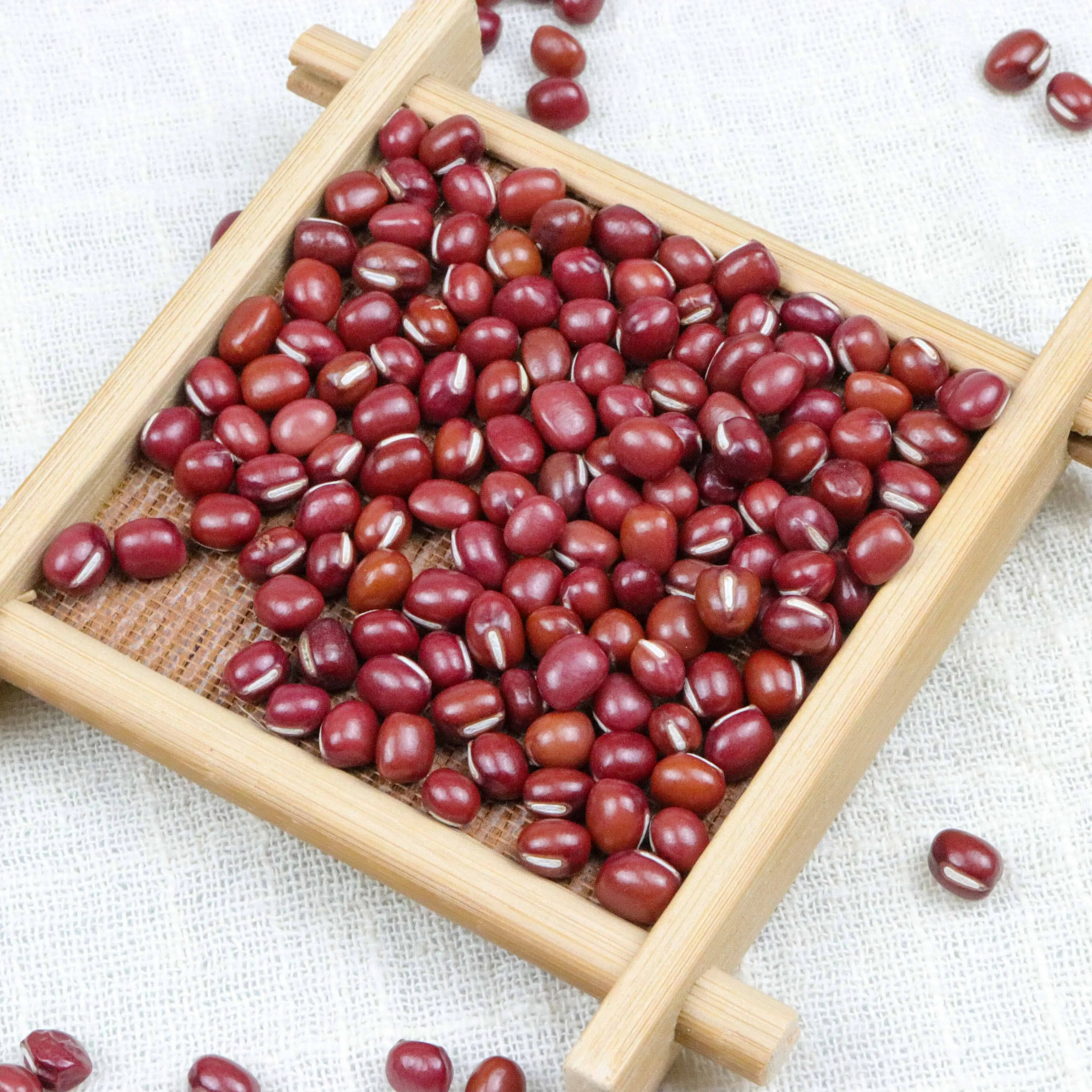 
2020 New Crop Organic Red Adzuki Beans Small Round Beans with Wholesale Price OEM packing 