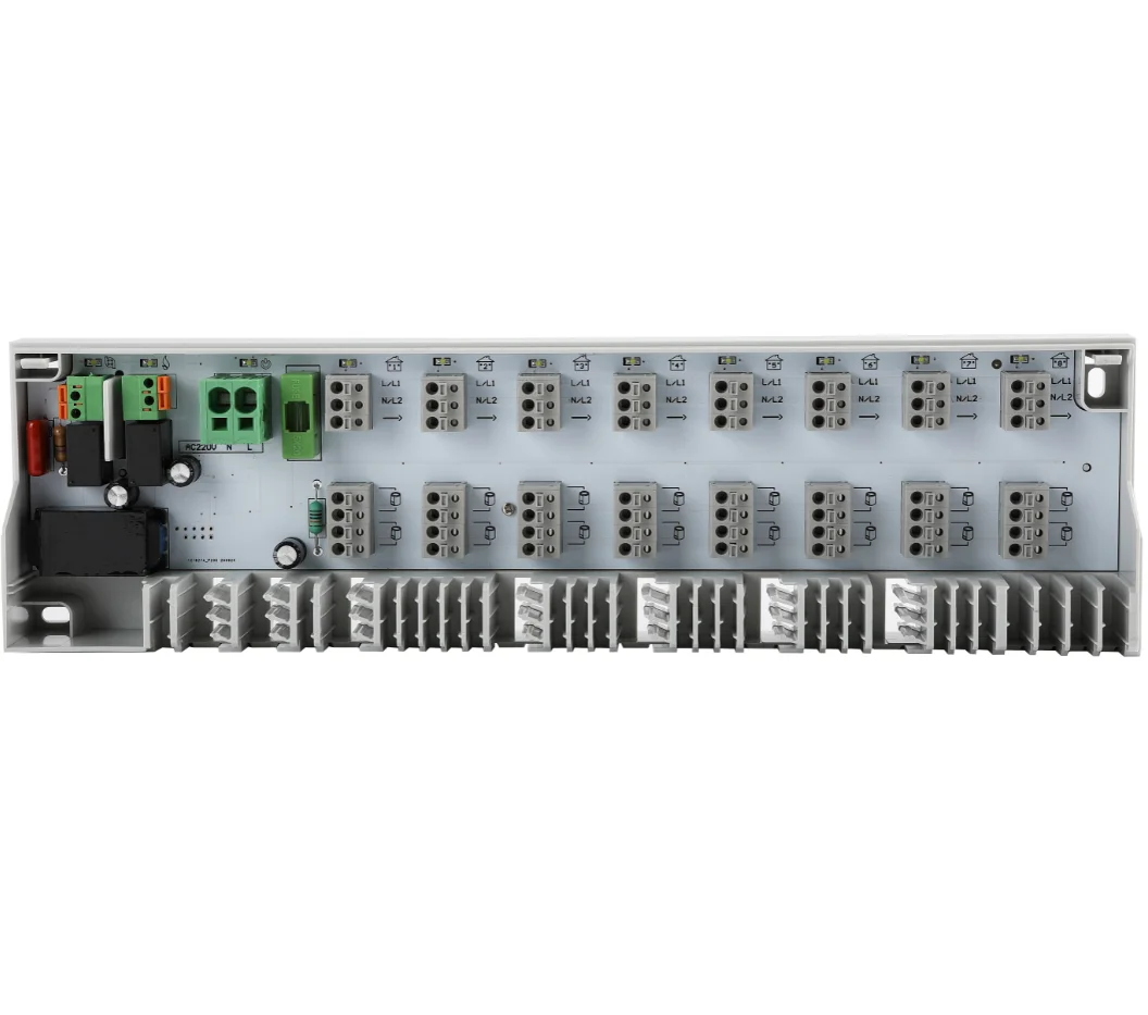 Factory price Transparent 8 zones water floor heating control box in HVAC System