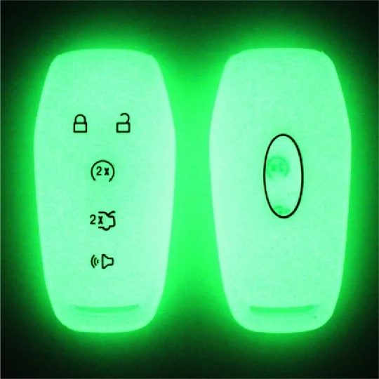 Silicone Remote Key Shell Jacket Car Key Covers For Ford Focus 5 Buttons