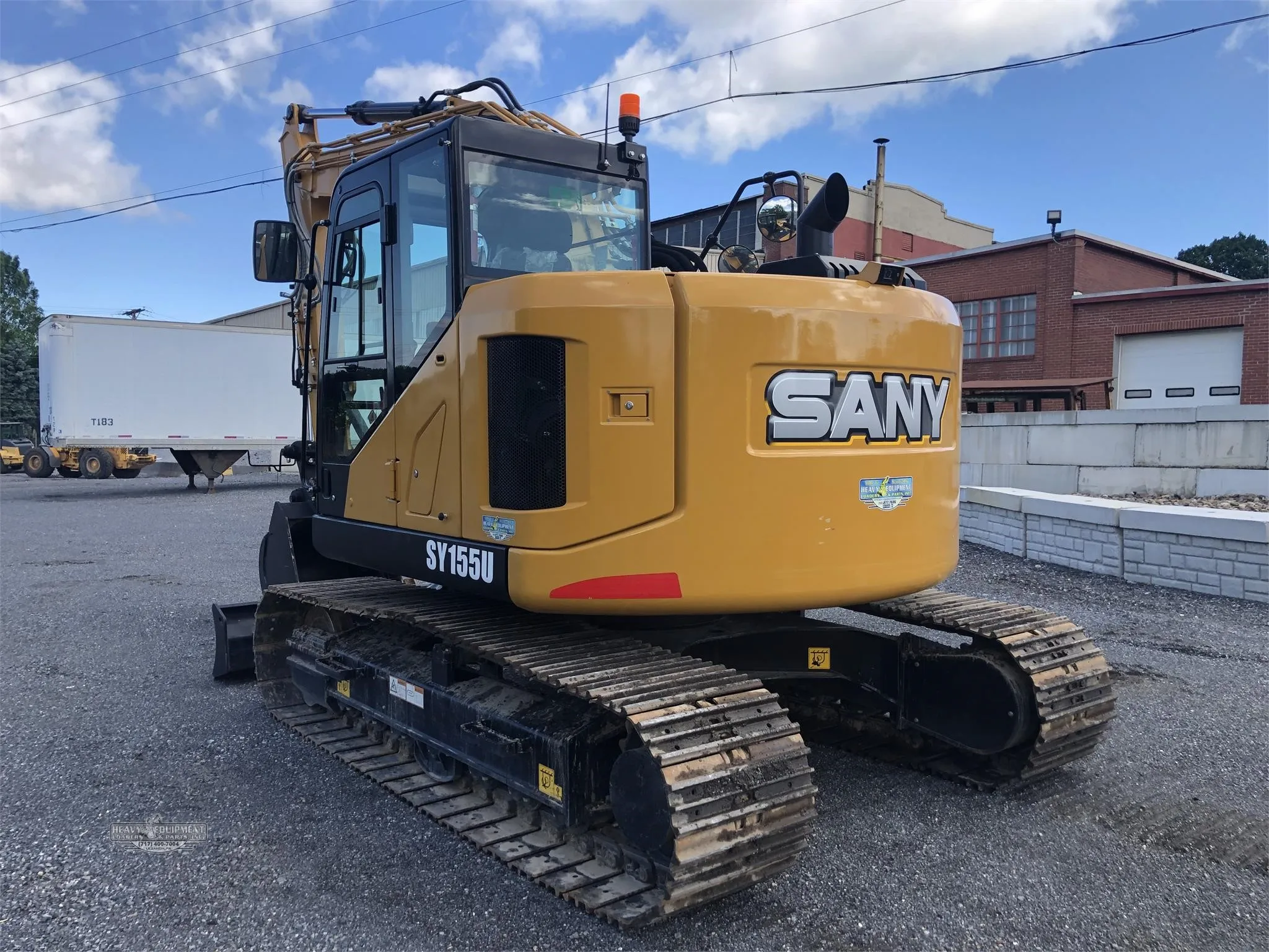 Chinese original Used Sany SY155U Excavator with low price Second Hand Hydraulic Digger SY155C SY155U are ready to ship
