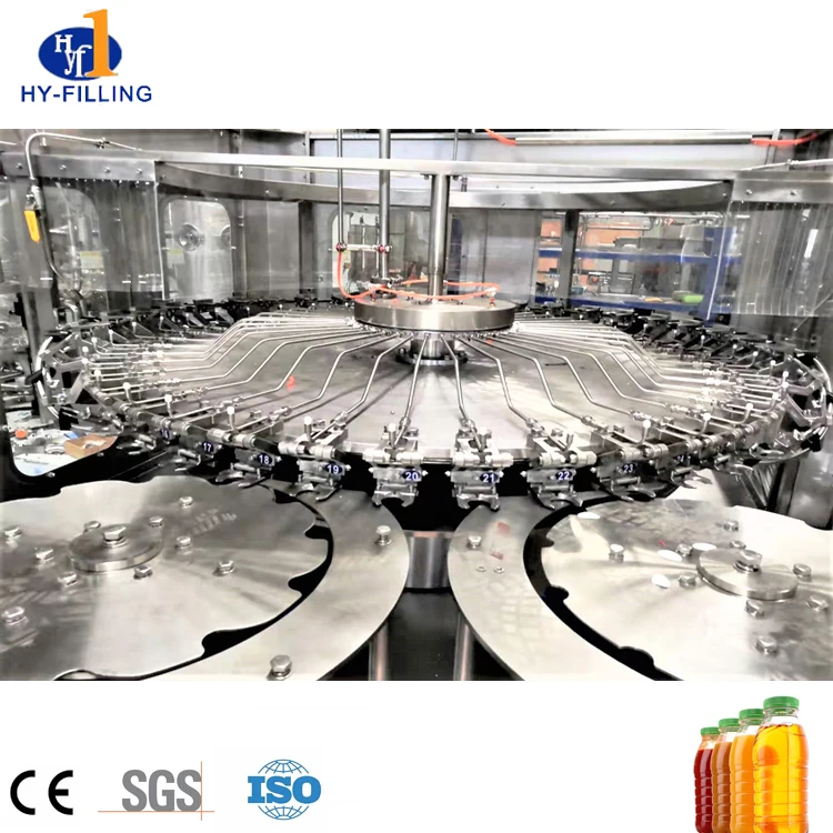 Juicer Production Line Processing Machine, 3in1 pet Bottle  juice honey packing machine juice filling equipment