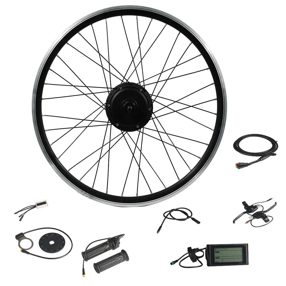 CZJB 36v 250w ebike motor electric bike part e cycle conversion kit in China