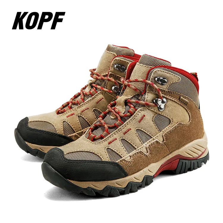 Latest model wholesale fashion man woman shoes unisex outdoor hiking boots steel toe mountain climbingboots