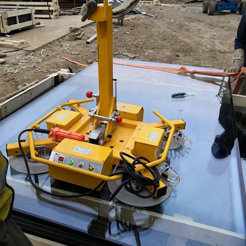 800kgs Electric Vacuum Lifter Glass Lifter Vacuum Suction Cup