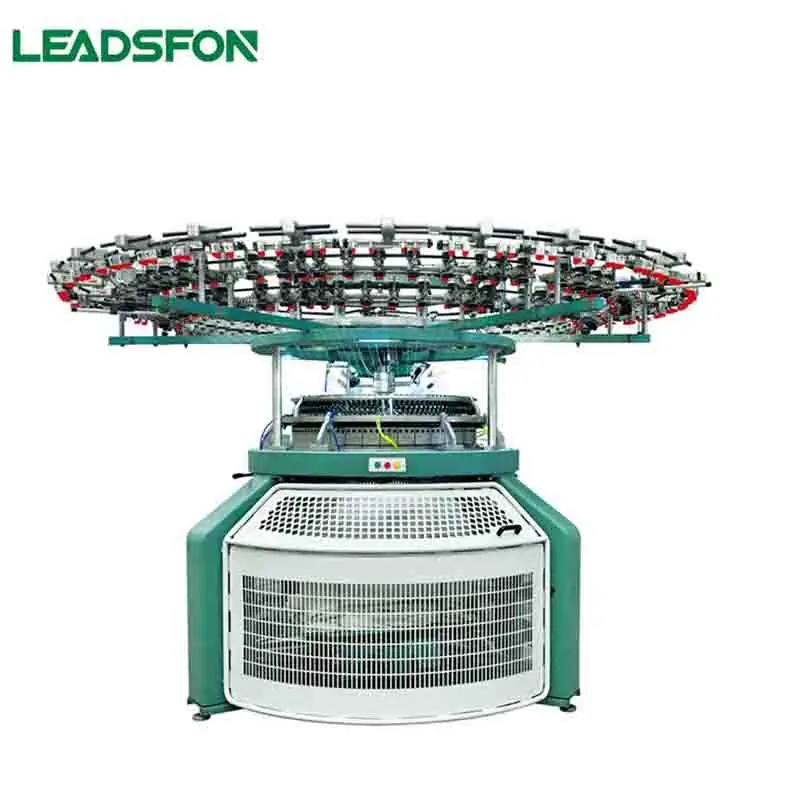 Leadsfon New Single VO126.52 G001Knit 3 thread fleece Round Machines