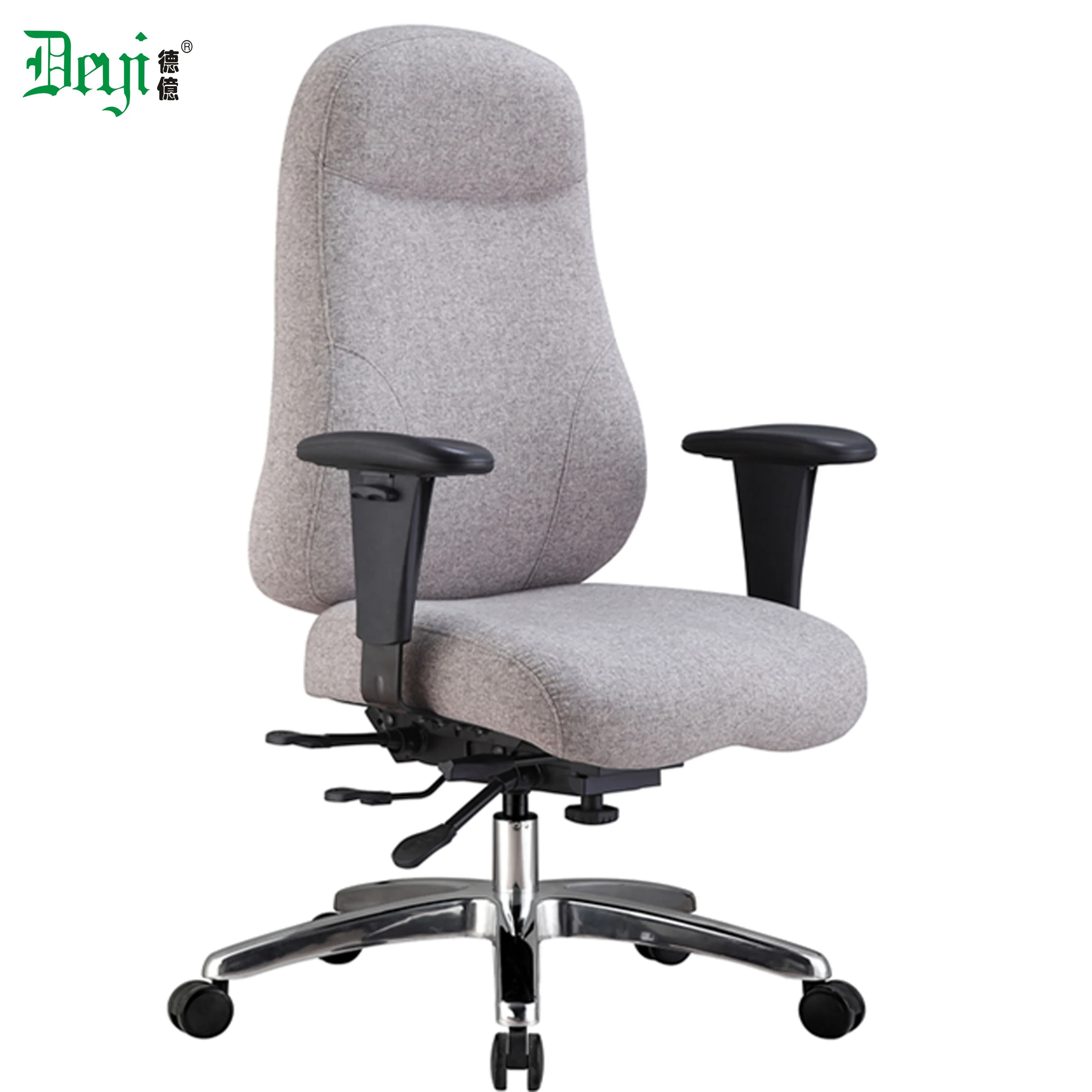 2022 DEYI high back big size 5 lever functional mechanism luxury office chair with adjustable arms ergonomic office chair