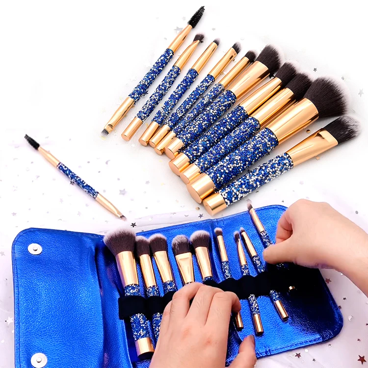 
Luxury brush make set up Wholesale Wood Handle foundation Cosmetic makeup brushes 