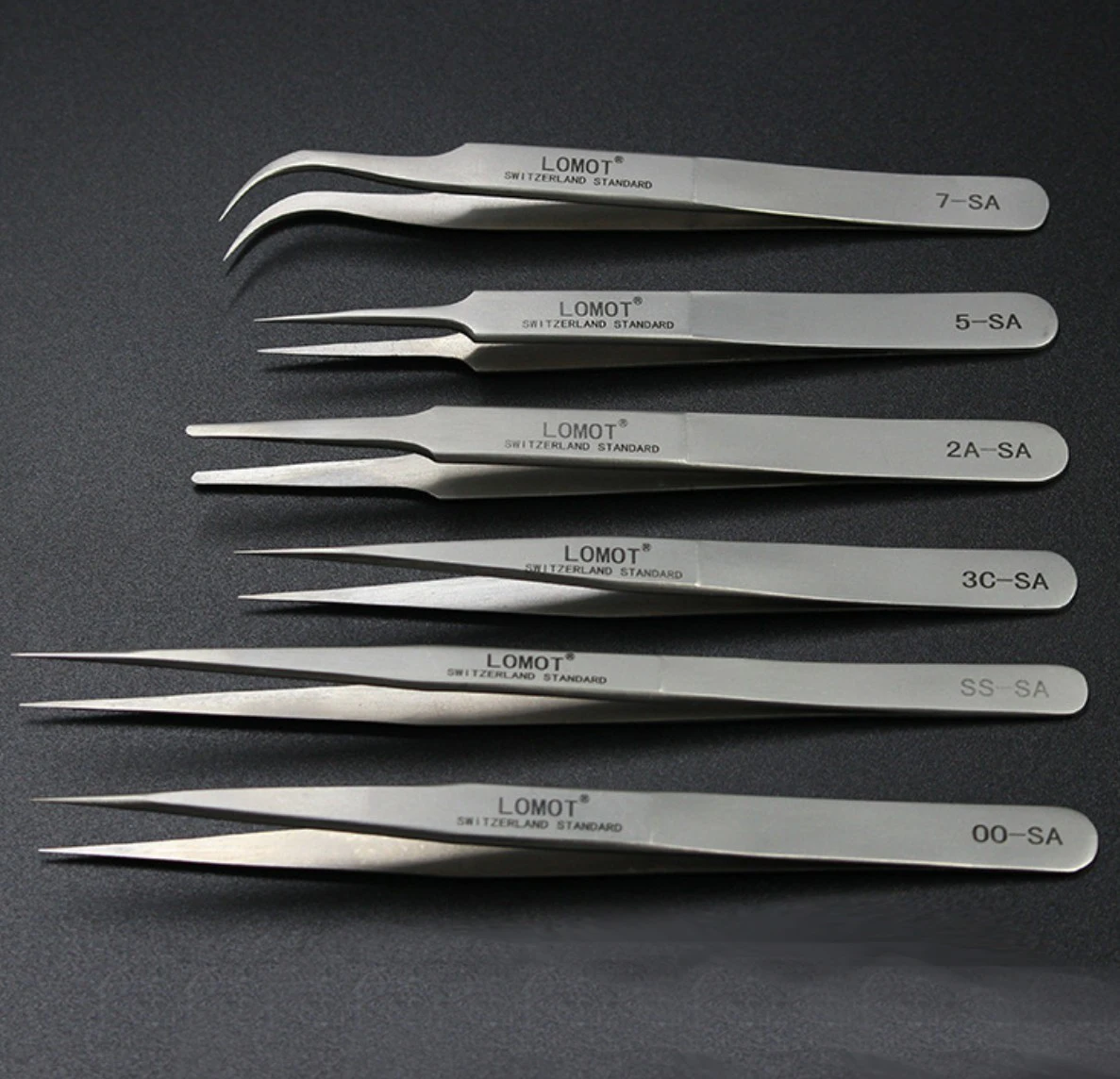 SA Series Stainless Steel Antistatic Tweezers ESD Tweezer