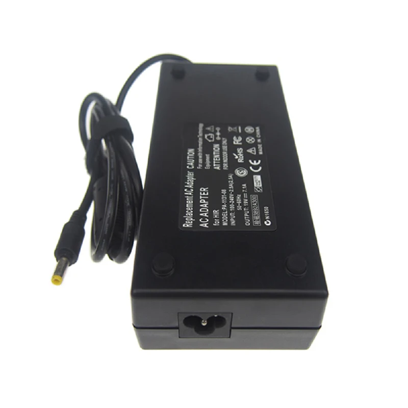universal laptop adapter 19v 7.1a power supply 135w laptop charger for hp/compaq