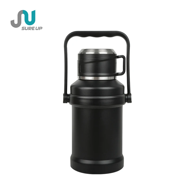 2024 New Design Automatic pressing of water like a pump Portable can pour water on the lid cup