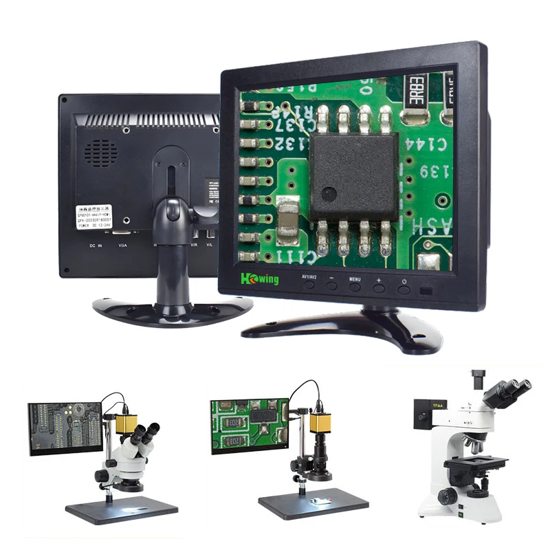 Smart Potable 8-10 Inch HD Car Monitors 12-24V H-DMI/VGA Advanced for Headrest Entertainment and Industrial Applications