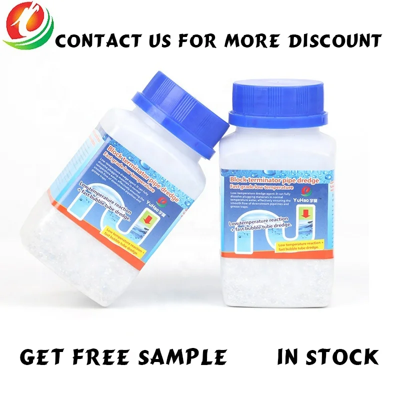 268 г высокоэффективный порошок для очистки дренажных труб туалета для масла/жира/волос, бытовые химикаты, порошок для очистки труб