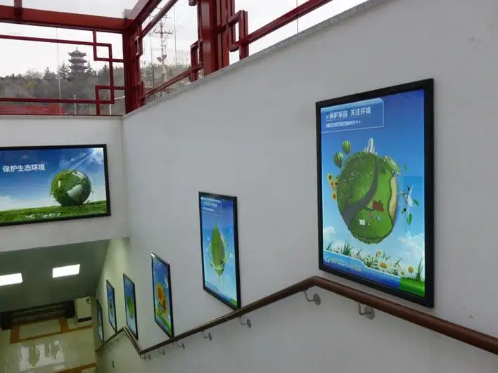 Outdoor Advertising LED Light Box For Subway Station