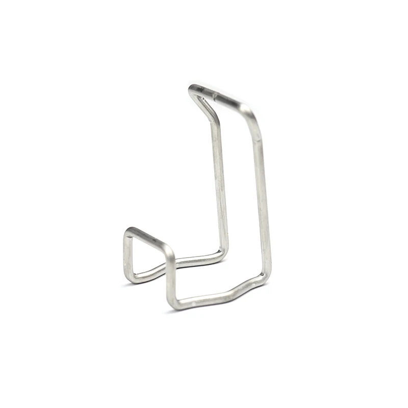 Custom Stainless Steel Wire Forming Bending Parts Stainless Steel Metal Bending Spring Clip Wire Hanger for Phone Holder