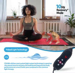 ITSUWa Home Use Wearable 5 Light Intensity 660nm 850nm near infra red led full body light therapy device For Pain Relief