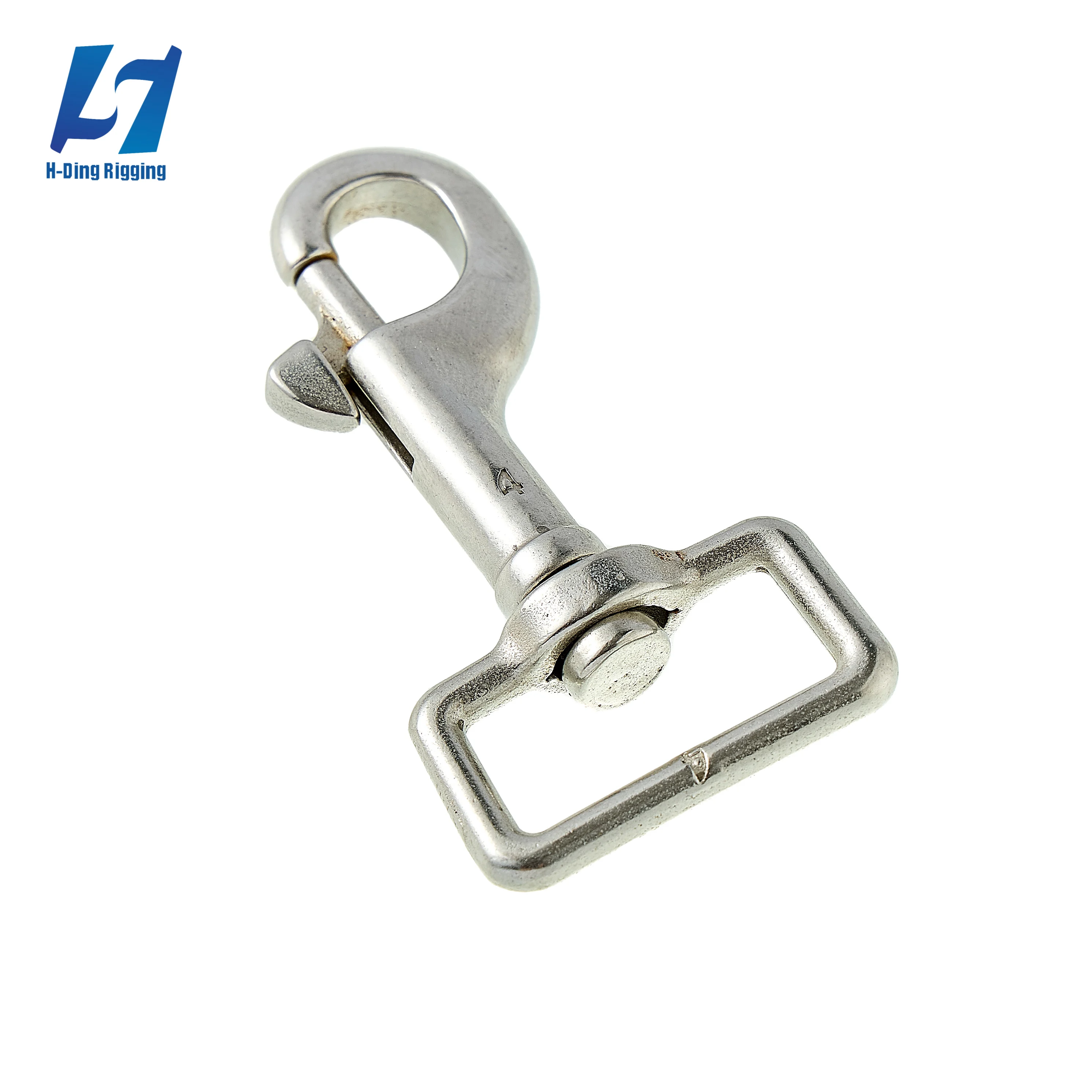 Wholesale High Quality Rigging Hardware Items Stainless Steel Oval Round Square Ring Swivel Eye Snap Hooks Swivel Bolt Snap Hook