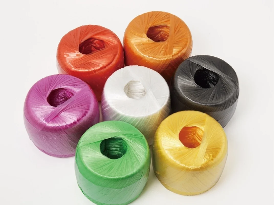 plastic pp pe automatic raffia rope extruder flat yarn film baler twine making machine