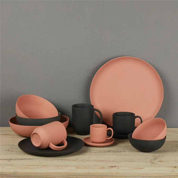 Modern style matte wedding decorative gift item home goods tea cup sets / daily use item coffee set