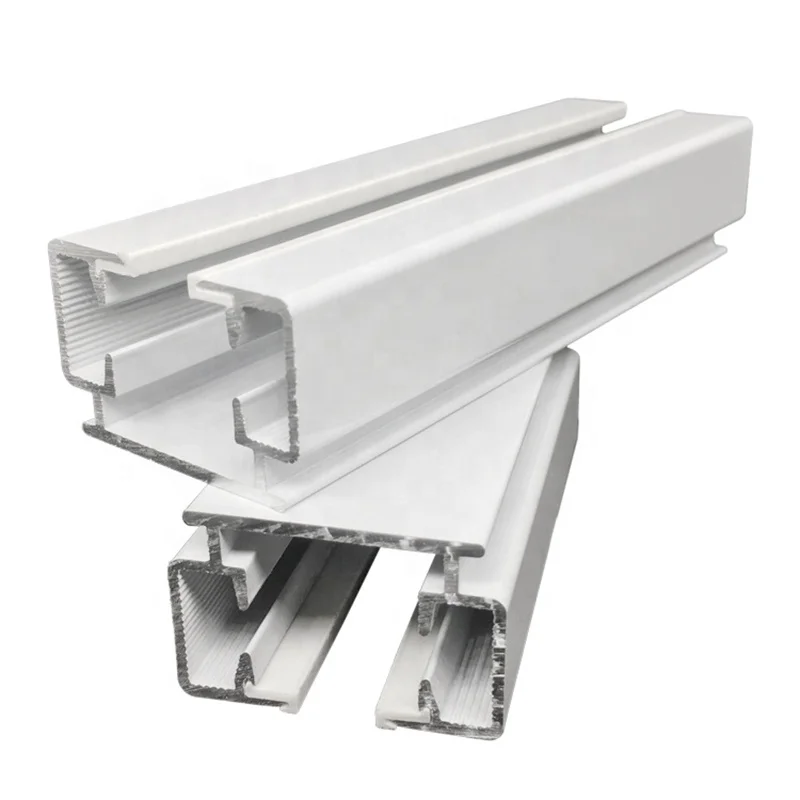 Gardens L shape Sliding Curved Bending Track Motorized Curtain Track for Smart Home Automation