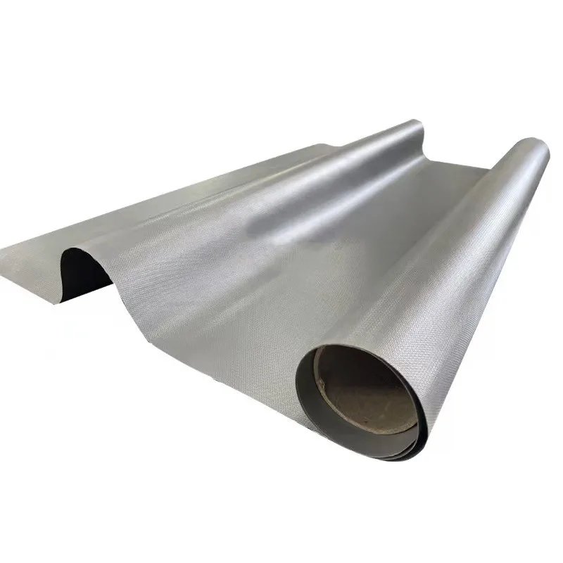 Insulation Sleeve Fireproof Cloth High Temperature Resistant Glass Fiber Liquid Silicone Cloth Double-Sided Coated Flexible