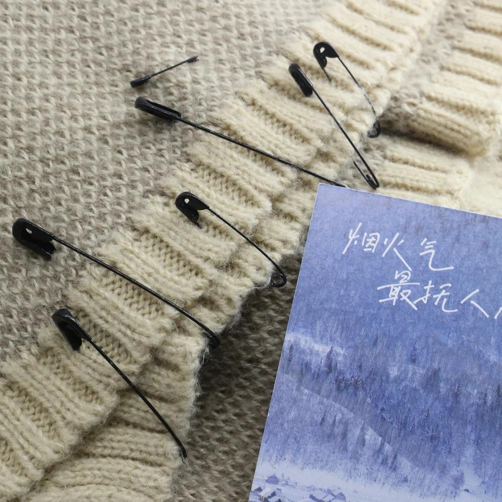 350pieces/Box Safety Pin Tag Hanging Card Pin Brooch Sewing Clothing Safety Pin