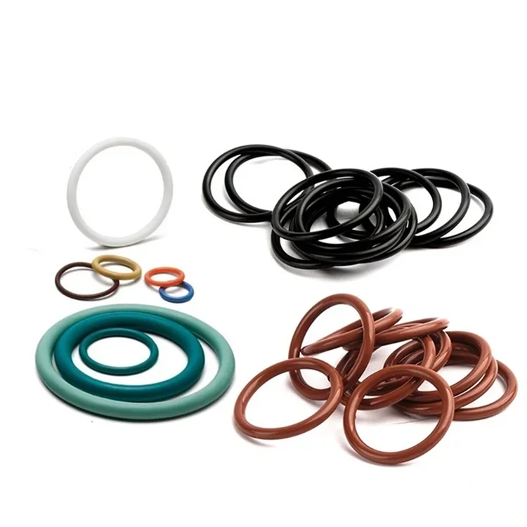 China Factory Rubber O-Ring Seals NBR FKM Silicone EPDM HNBR ORing Nitrile FKM Silicon Flat Gasket Round O Ring