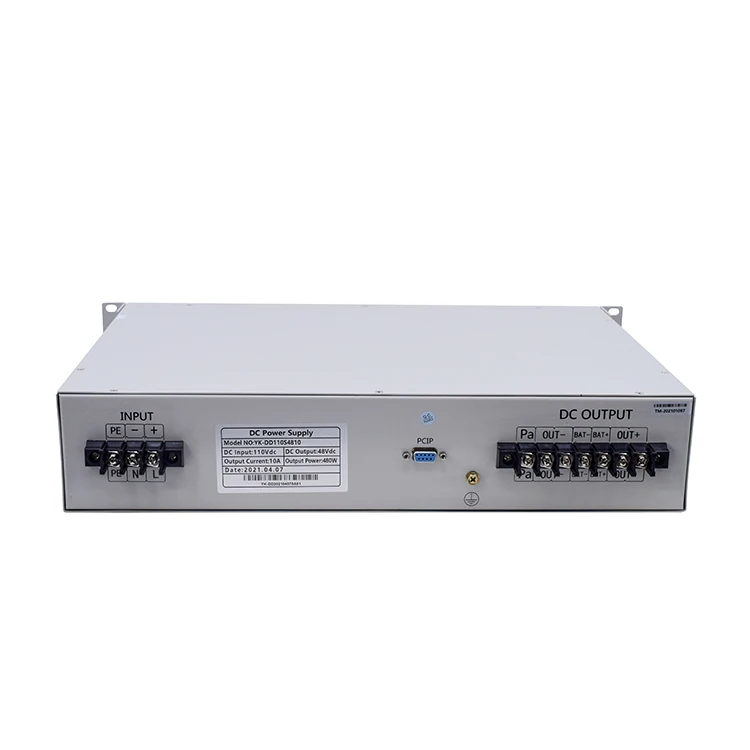 YUCOO 19 Inch 2U Rack Mount DC-DC Converter 2200W 220VDC TO 110VDC 10A 15A 20A Convert DC Voltage Power Supply