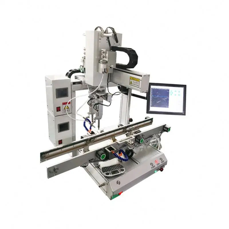 Full automatic production line soldering machine with line with PC