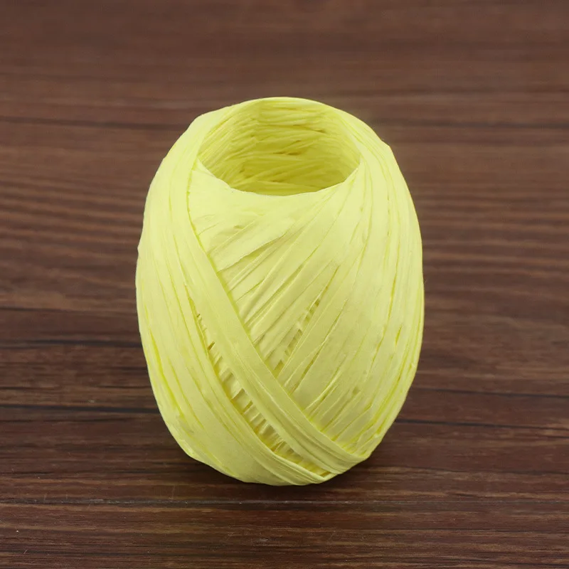 Raffia paper rope  packaging bundled raffia string