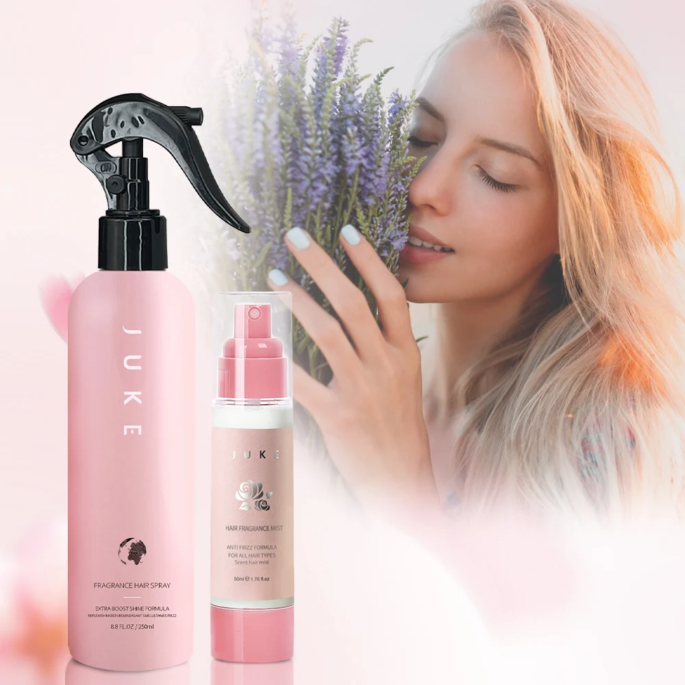 50ml 250ml Original Brand Hair Perfumes Factory Wholesale Floral Aura Scent Fragrance Detangling Spray for Woman