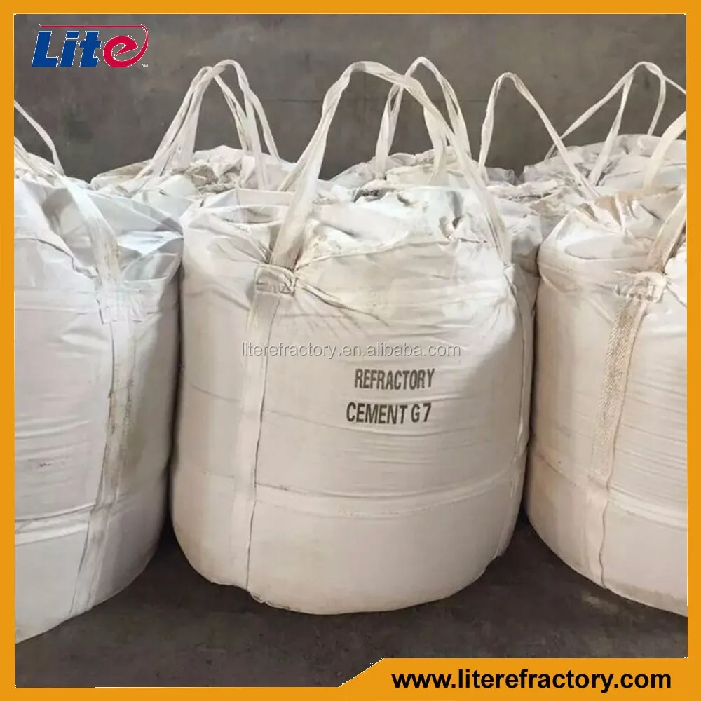 Henan Lite Low Price CA50 High Alumina Cemnet Price in Pakistan Per Bag