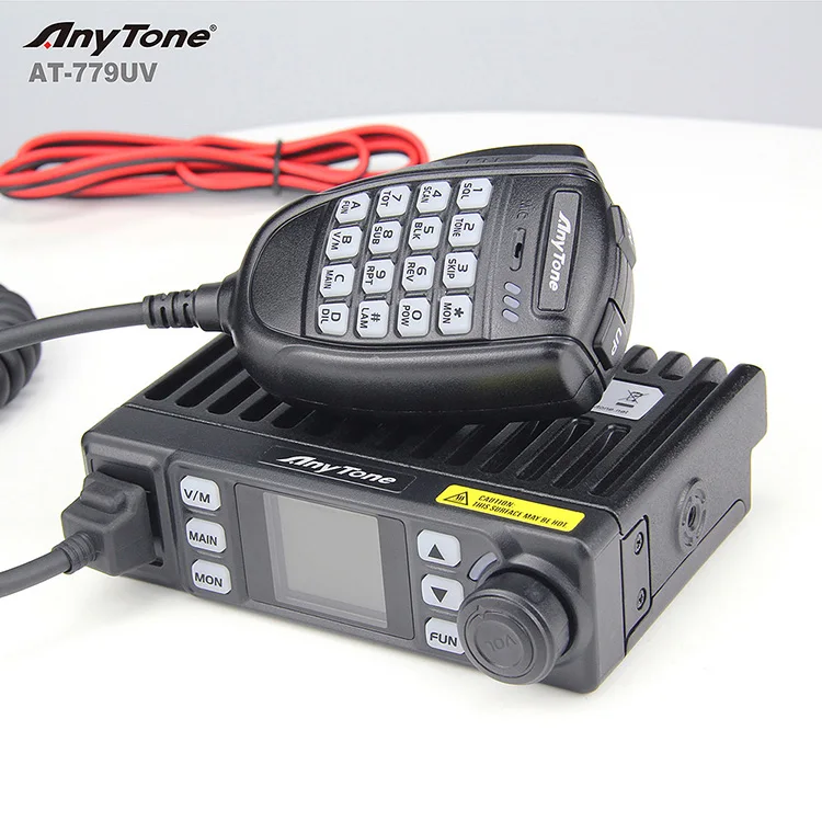 AnyToneAT-779 UV Long Range Transceiver VHF more than 20W Dual Band Receiver cb radio FCC CE certification