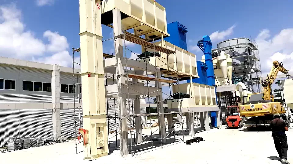 CaOH2 Hydrated Lime Line Processing Vertical Kiln CaO Burn Active Lime Plant